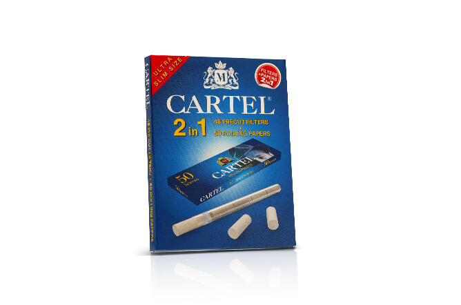CARTEL FILTERS + PAPERS (2 in 1)